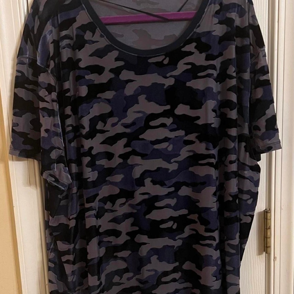 Boho, Y2K, Vintage inspired We the Free Women's Teddy Velvet Burnout Camo